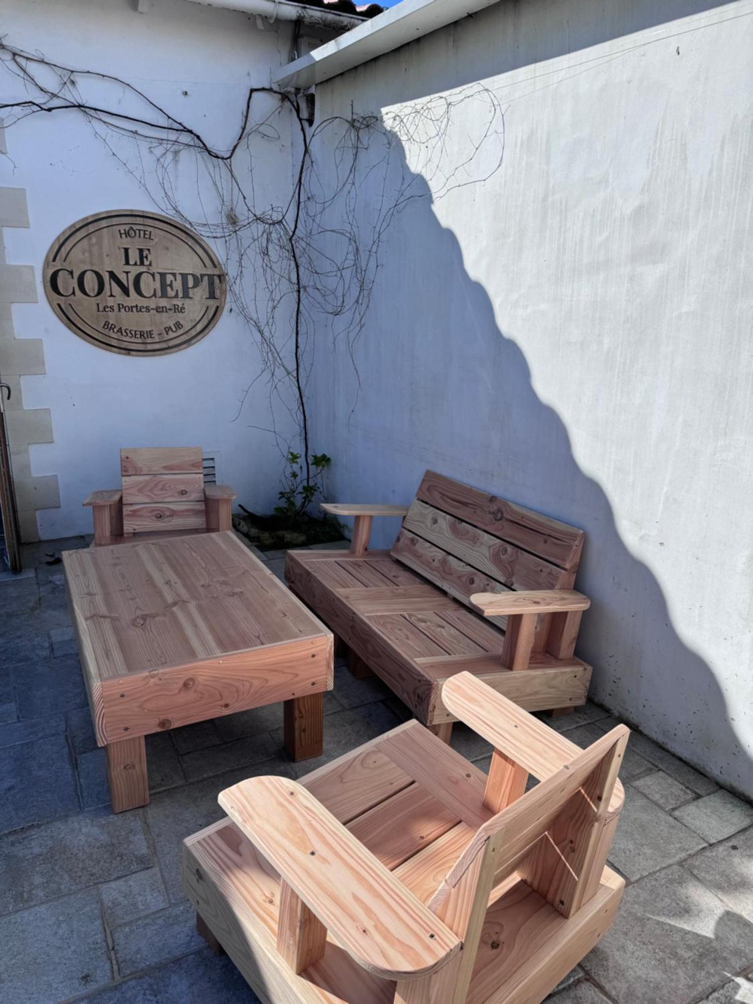 Les Portes-en-Re Le Concept Hotel מראה חיצוני תמונה